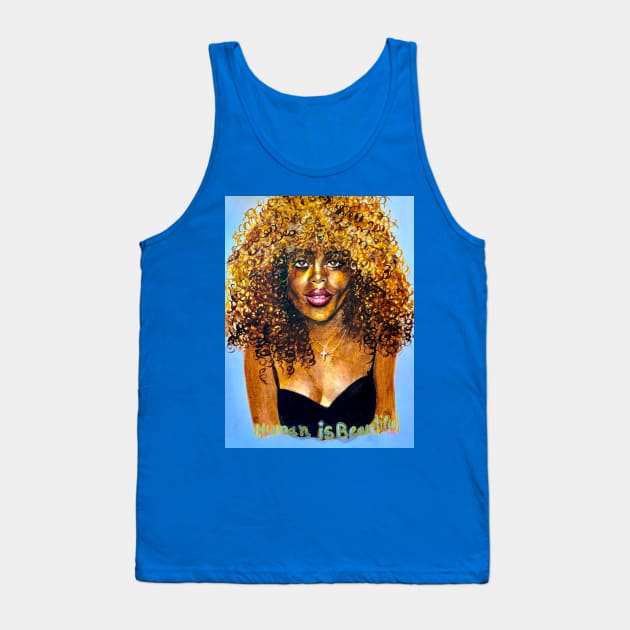 Human is beautiful2 Tank Top by The artist of light in the darkness 